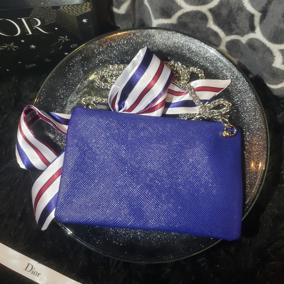 Dior mini crossbody bag blue - Picture 5 of 12